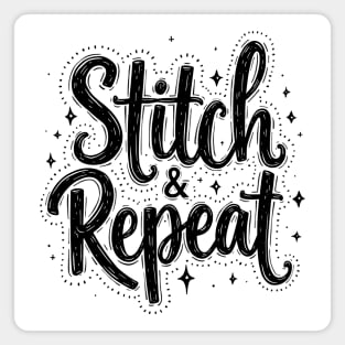 Stitch and Repeat Magnet